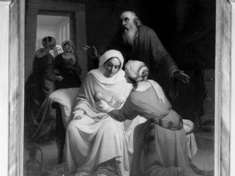 1818-Domenico Pellizzi - Nascita di Maria Vergine (Chiesa della Natività di Maria Vergine, San Martino in Rio)